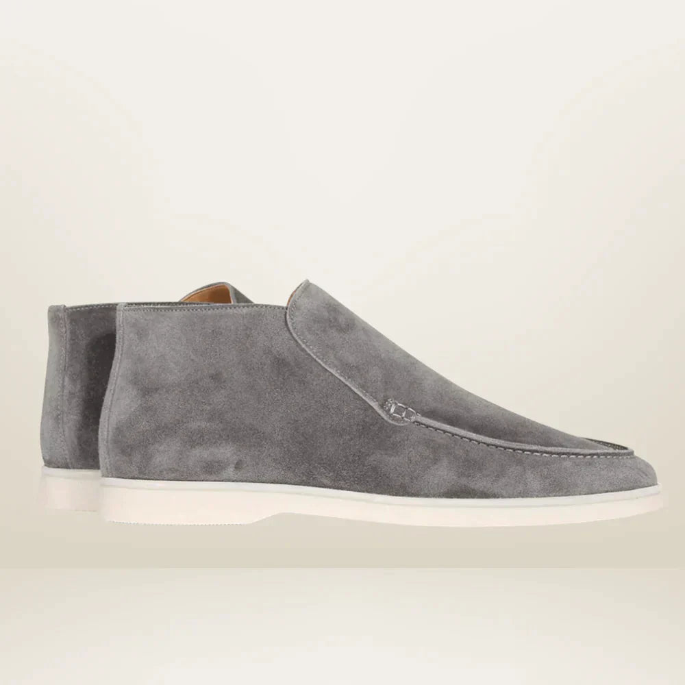 Silas - Heren suède loafers