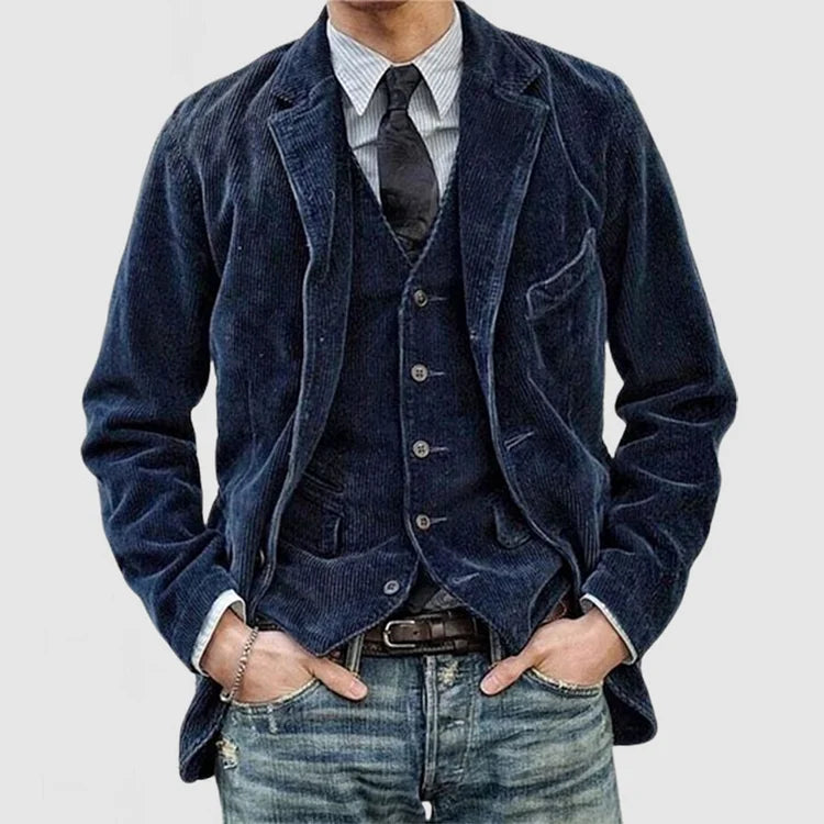Francesco - Vintage Corduroy jasje met kap